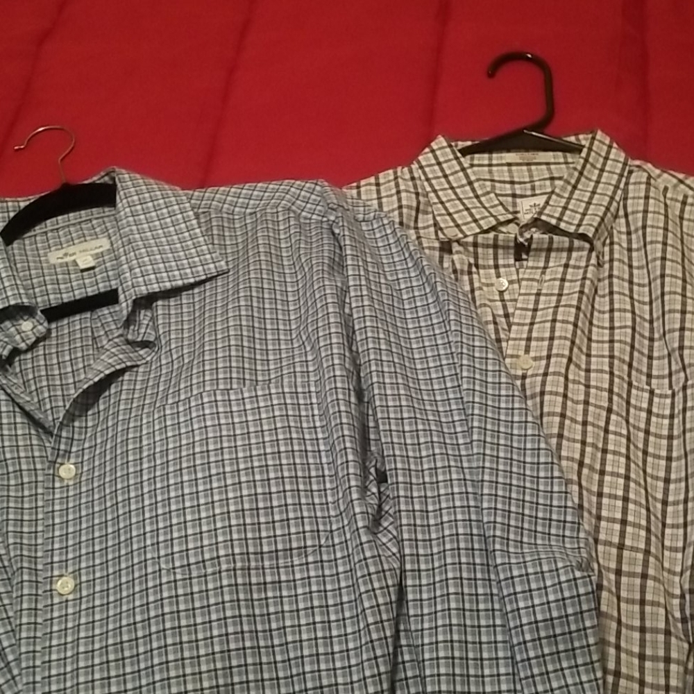 Set of 2 xl Peter Millar dress shirts